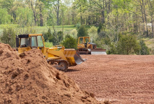 Bulldozer Land Clearing in Everett